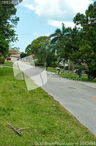 Image of Residential side street in Florida
