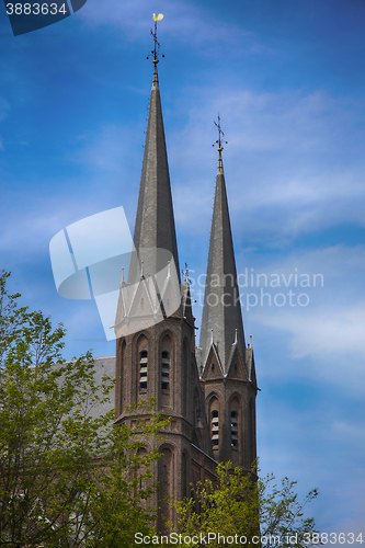 Image of  De Krijtberg church in Amsterdam, The Netherlands