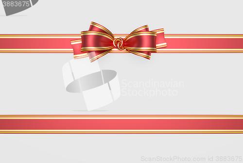 Image of red ribbon and bow