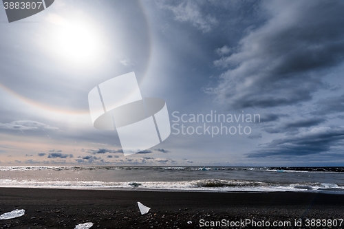 Image of Icebergs at glacier lagoon 