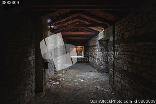 Image of Abandoned building interior