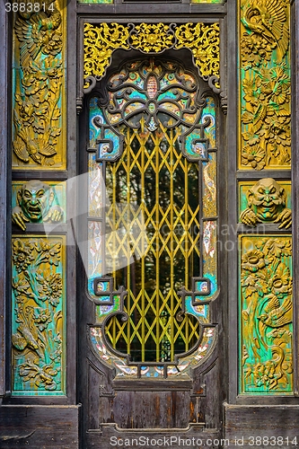 Image of Unique door closeup