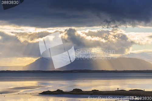 Image of Scenic mountain landscape shot