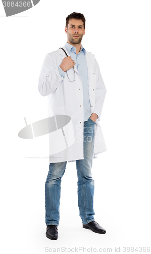 Image of Male doctor, concept of healthcare and medicine