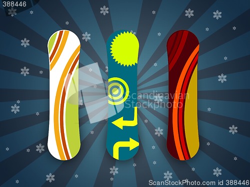 Image of snowboard