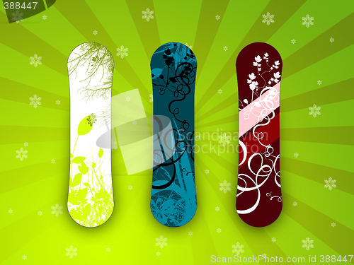 Image of snowboard