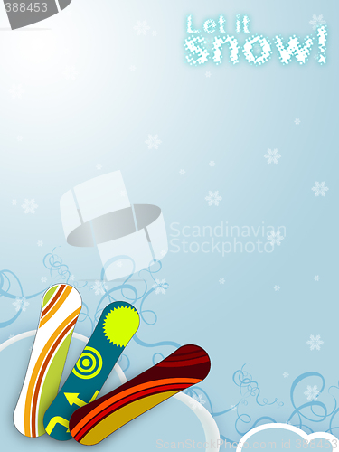 Image of snowboard