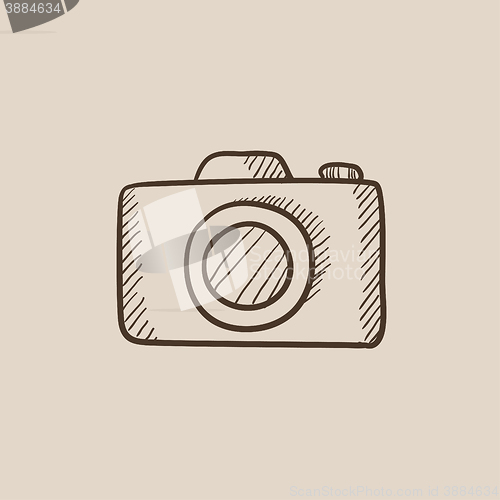 Image of Camera sketch icon.