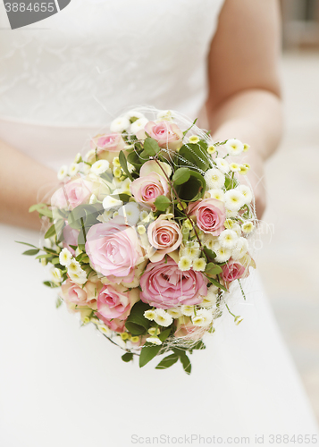 Image of Bridal bouquet of pink