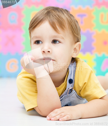 Image of Portrait of a little boy