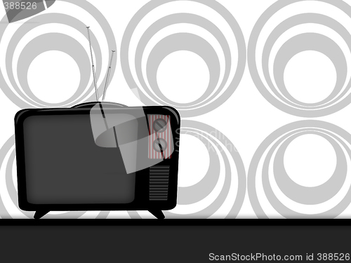 Image of old television