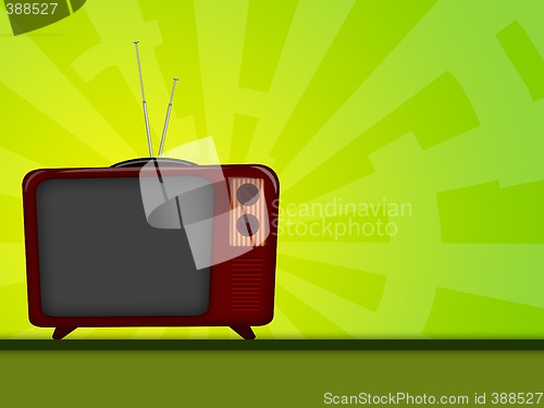 Image of old television
