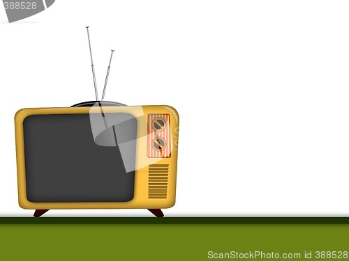 Image of old television