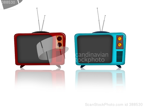 Image of old television