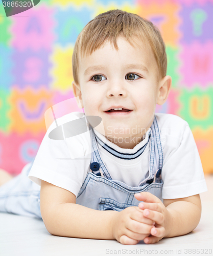 Image of Portrait of a little boy