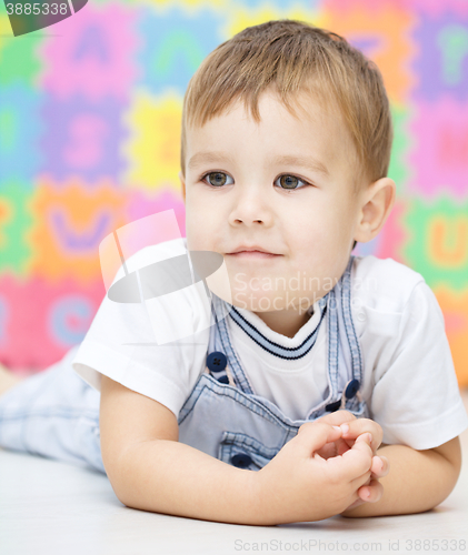 Image of Portrait of a little boy