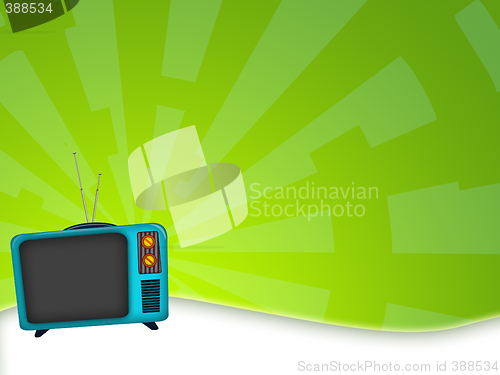 Image of old television