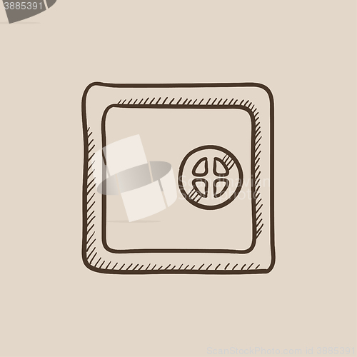 Image of Safe sketch icon.