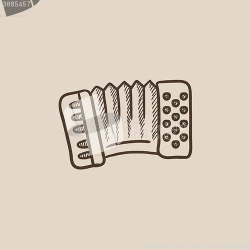 Image of Accordion sketch icon.