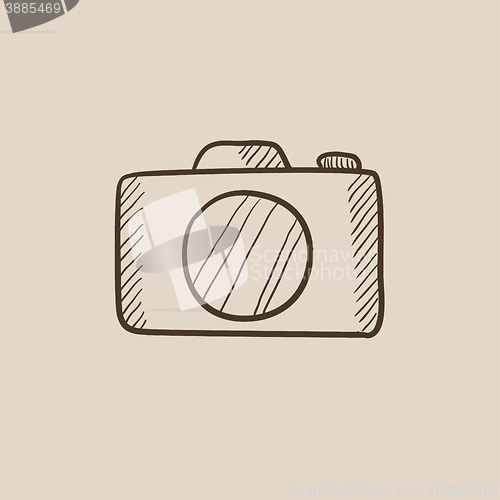 Image of Camera sketch icon.