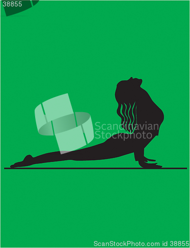 Image of silo yoga updog pose