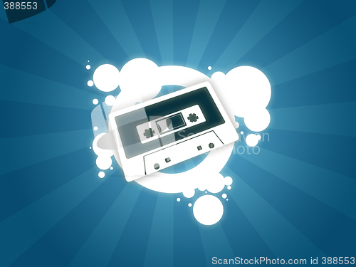 Image of Audio tape background