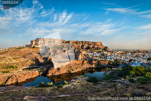 Image of Mehrangarh Fort, Jodhpur, Rajasthan, India