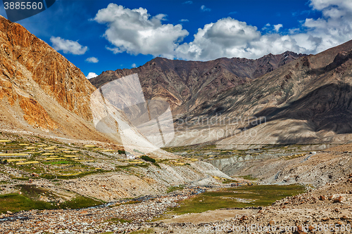 Image of Kardung village in Himalayas