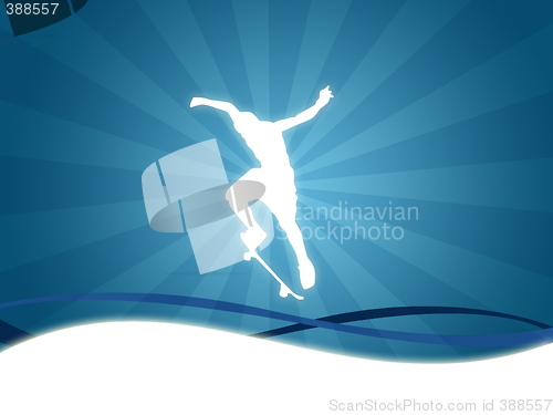 Image of skate sport background