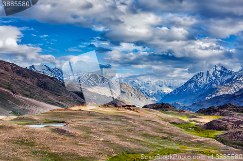 Image of Small lake in Himalayas