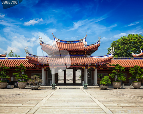 Image of Gates of Lian Shan Shuang Lin Monastery