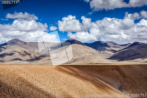 Image of Himalayan landscape.  Ladakh, India