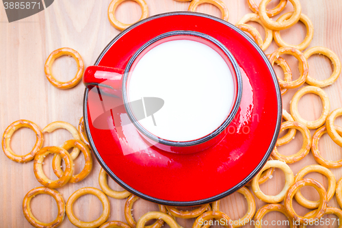 Image of Cookies and milk