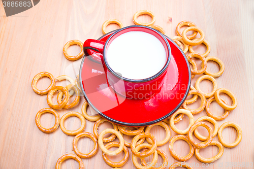 Image of Cookies and milk