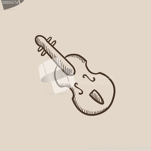 Image of Cello sketch icon.