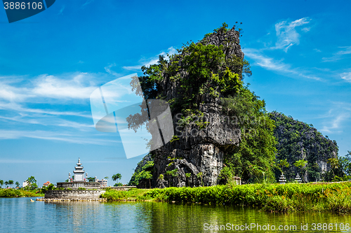 Image of Tam Coc tourist destination in Vietnam