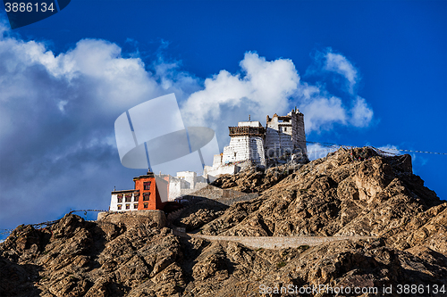 Image of Namgyal Tsem gompa and fort. Leh, Ladakh