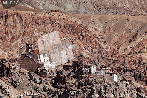 Image of Basgo monastery. Ladakh, India