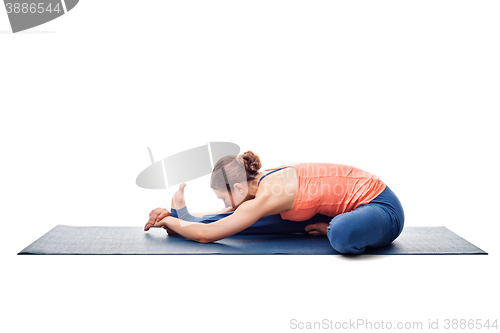 Image of Woman doing Ashtanga Vinyasa Yoga asana