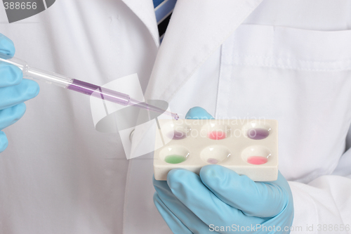 Image of Medical or scientific research lab tests