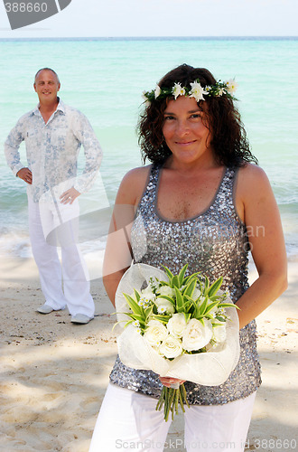 Image of Wedding day on the beach