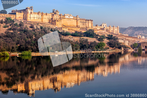 Image of Amer Amber fort, Rajasthan, India
