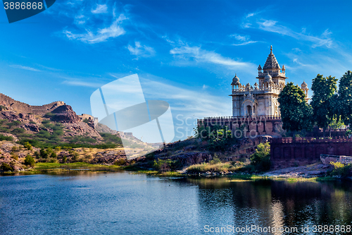 Image of Jaswanth Thada mausoleum, Jodhpur, Rajasthan, India