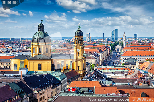 Image of Aerial view of Munich