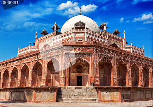 Image of Humayun\'s Tomb. Delhi, India