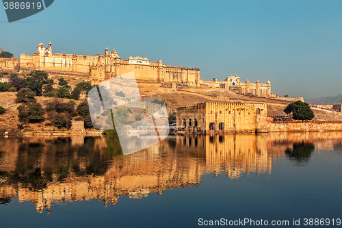 Image of Amer Amber fort, Rajasthan, India