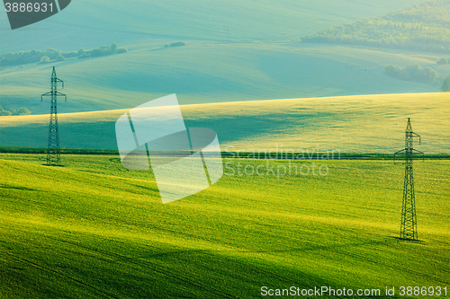 Image of Moravian summer rolling landcsape