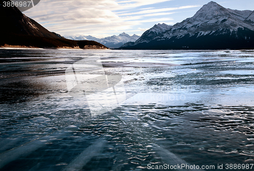 Image of Abraham Lake Winter