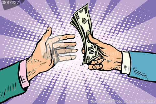 Image of Buy sale dollars cash