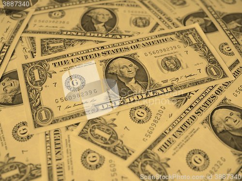 Image of Dollar notes 1 Dollar - vintage